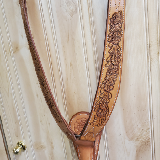 Leaf Carved Breast Collar