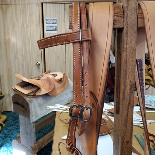 Brown Band Head Stall